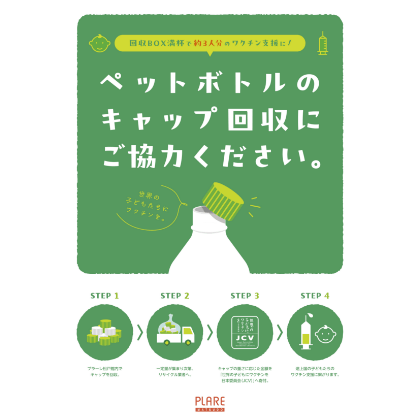 ペットボトルキャップ回収